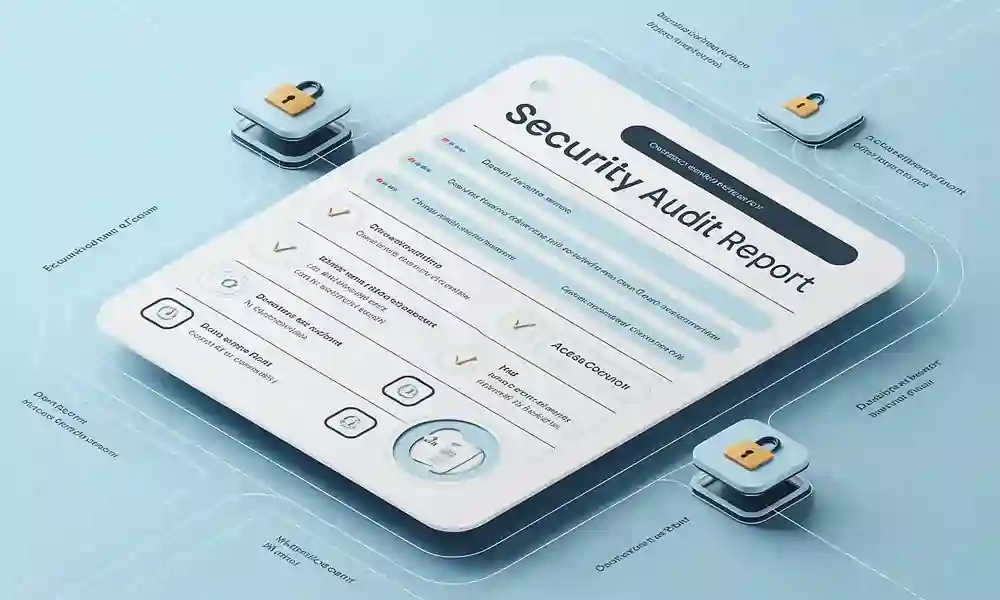 Power BI security audit report identifying risks and recommending remediation steps